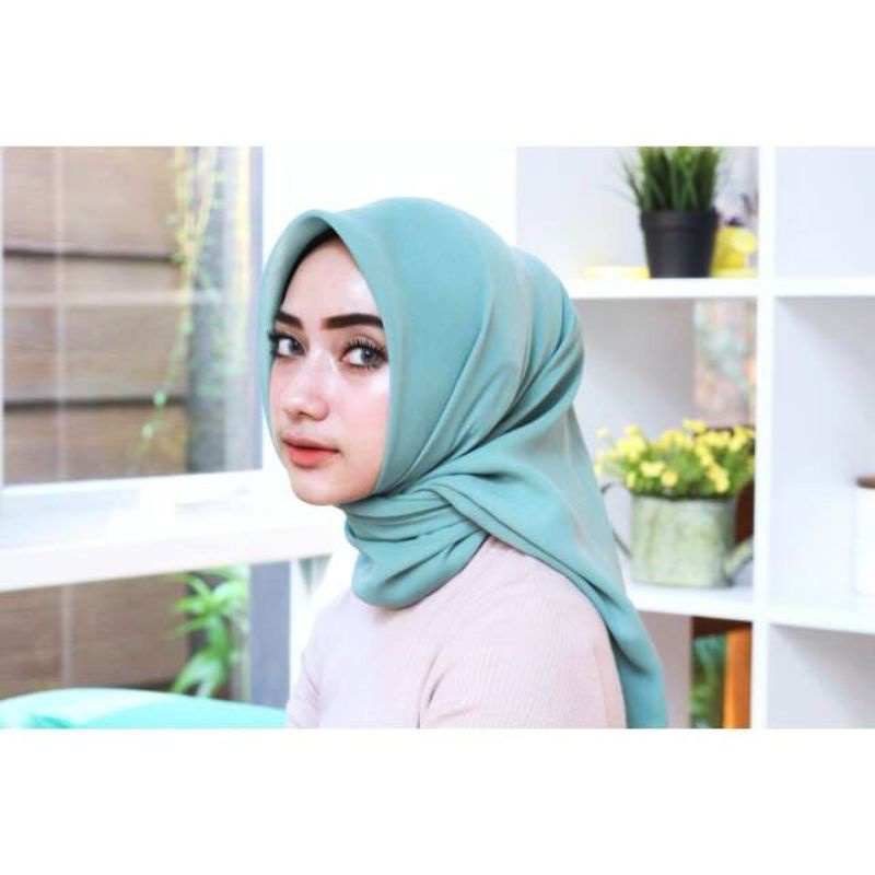 Paris Premium Biru Wardah Segi Empat Biru Wardah Paris Premium Hijab Biru Wardah Segiempat Biru Ward