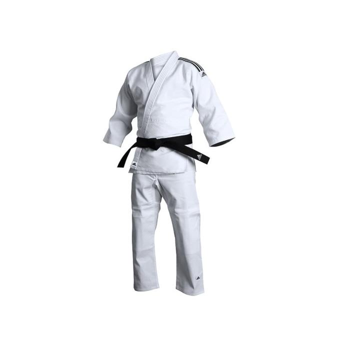 Adidas Judo Training Gi White Stripe Black