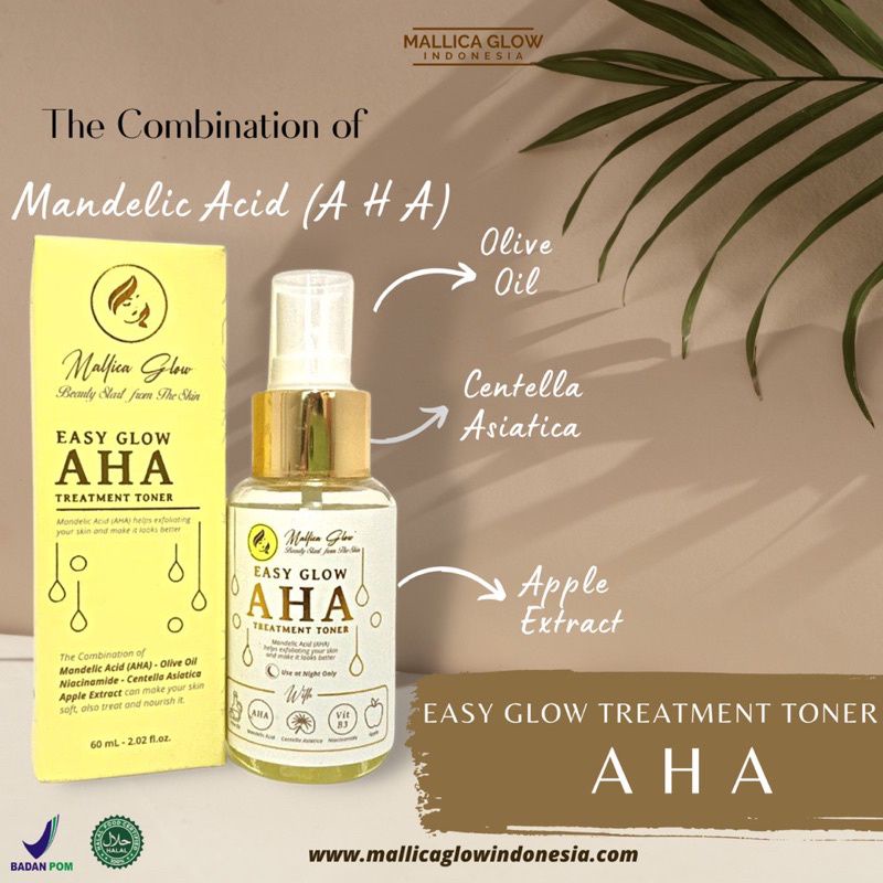 AHA Glow Toner Mallica Glow