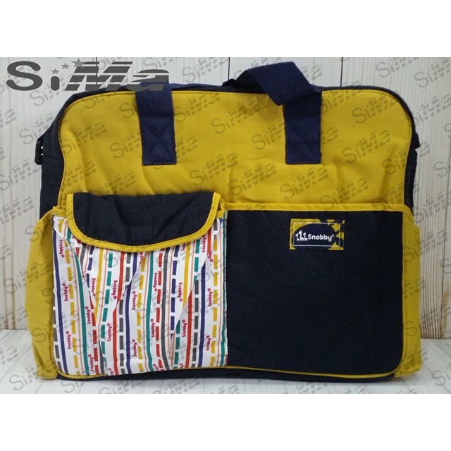 Tas Bayi Snobby Kecil Medium Besar Double Saku Line TPT1671  TPT1672 TPT1673 TPT 1671 1672 1673