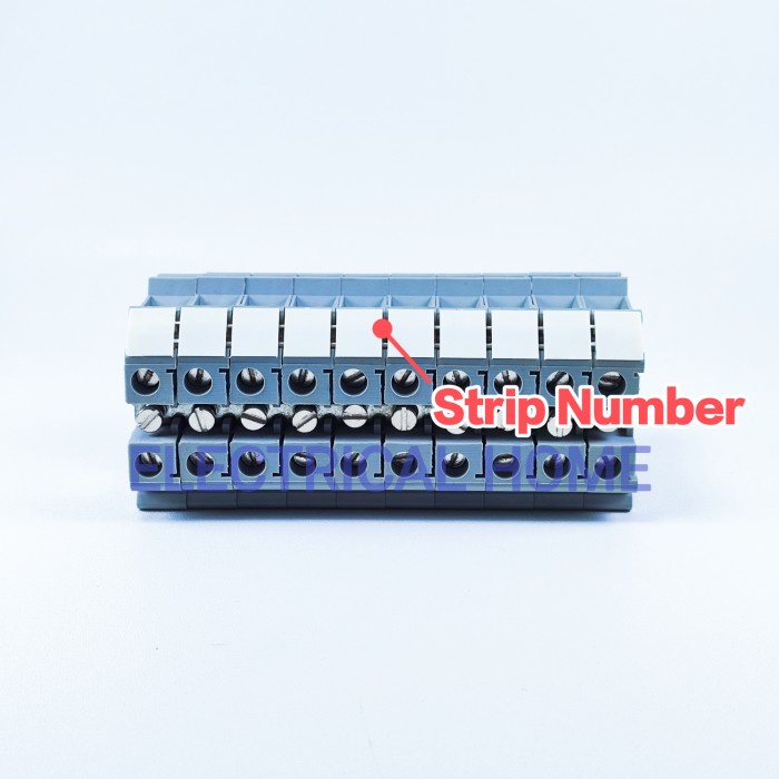 Strip Number Terminal Block UK-6N Type ZB-8