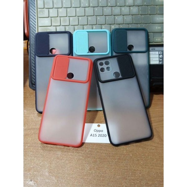 Oppo A15 2020 CASE BUMPER CHOICE+PROTEKTOR PENUTUP KAMERA