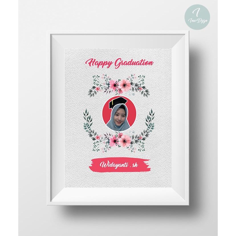 

Kado Hadiah Kelulusan Murah (Cetak & Bingkai 8R)