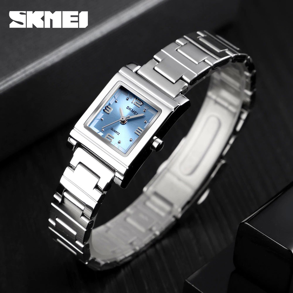 Jam Tangan Wanita / SKMEI 1388 Analog Stainless Steel / Jam Tangan Analog Original / SKMEI