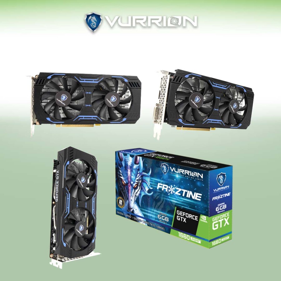 VGA NVIDIA VURRION GTX 1660 SUPER 6GB GDDR6