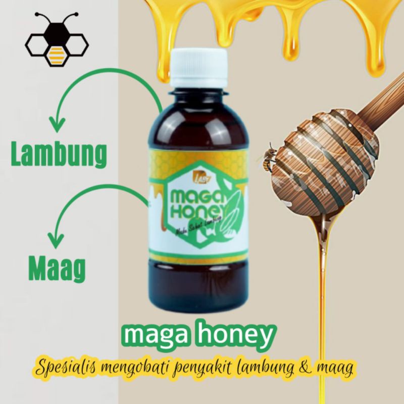 

Madu MAGA HONEY by @LAB7indonesia ORIGINAL herbal alami menyehatkan lambung atasi maag dan meningkatkan daya tahan tubuh