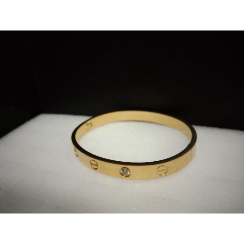Gelang tangan wanita titanium stainless steel