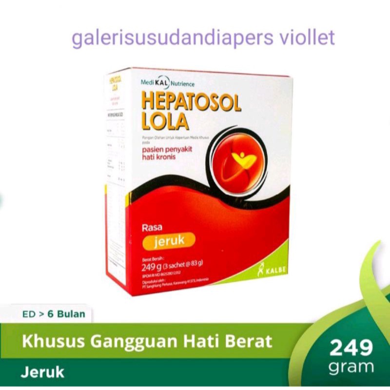 

Hepatosol Lola Orange 249gr