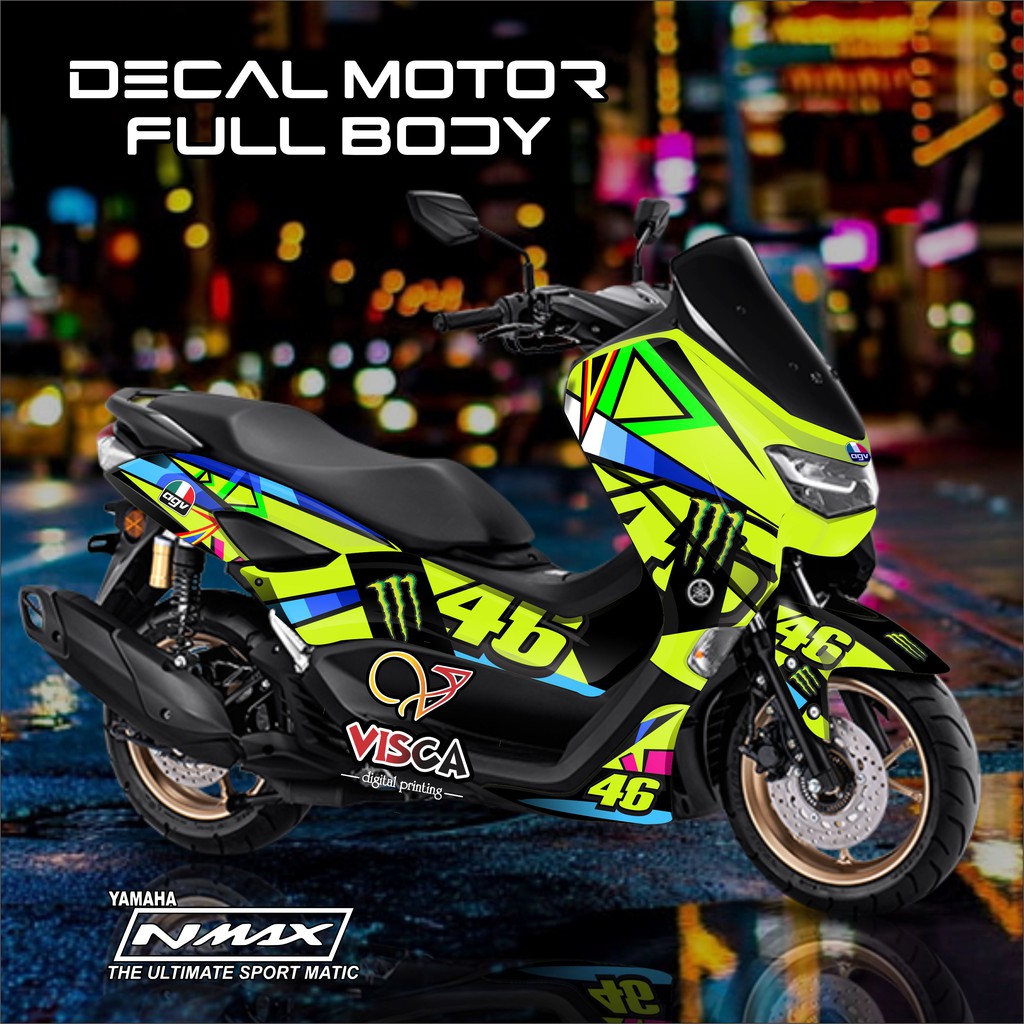 Decal Nmax 2020 Decal Nmax Full Body Dekal Nmax Stiker Nmax 2020 Full Body Agv Soleluna