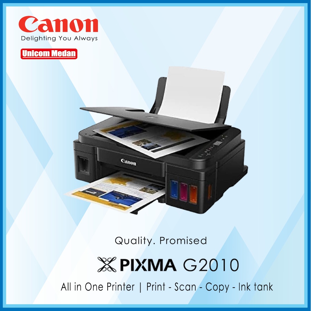 Printer Canon Pixma G2010 Ink Tank | Print - Scan - Copy - Ink Tank