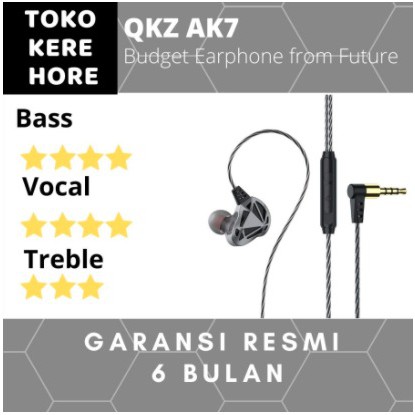 QKZ AK7 Sport Earphone with Mic