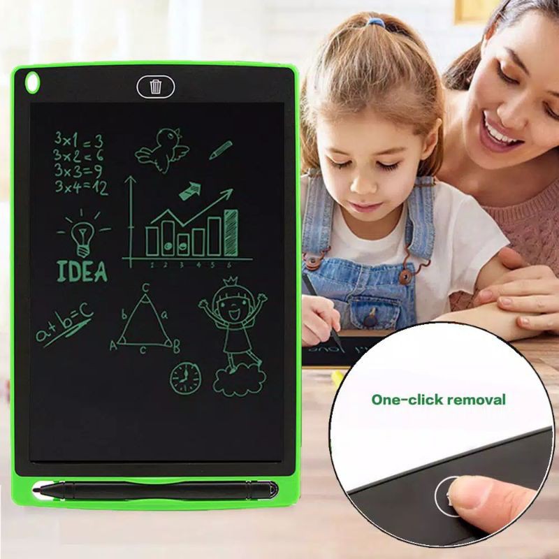 LCD DRAWING 8,5inch writing tablet papan tulis hapus Led