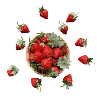 SAF strawberry artificial / stoberi palsu / buah plastik props foto