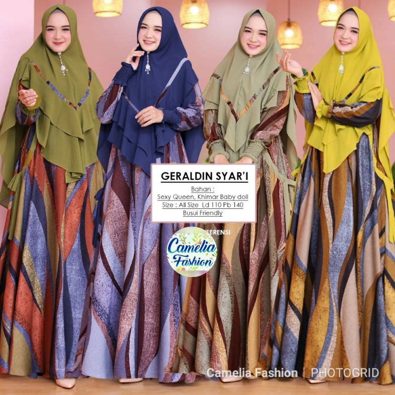 Geraldine Syar'i By Camelia