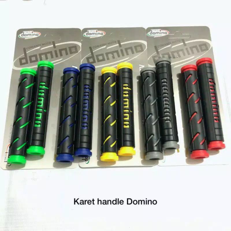 Karet Handle Motor Model Garis Karet Handle Rem &amp; Kopling Domino Garis Cocok Buat Semua Handle Bawaan Motor