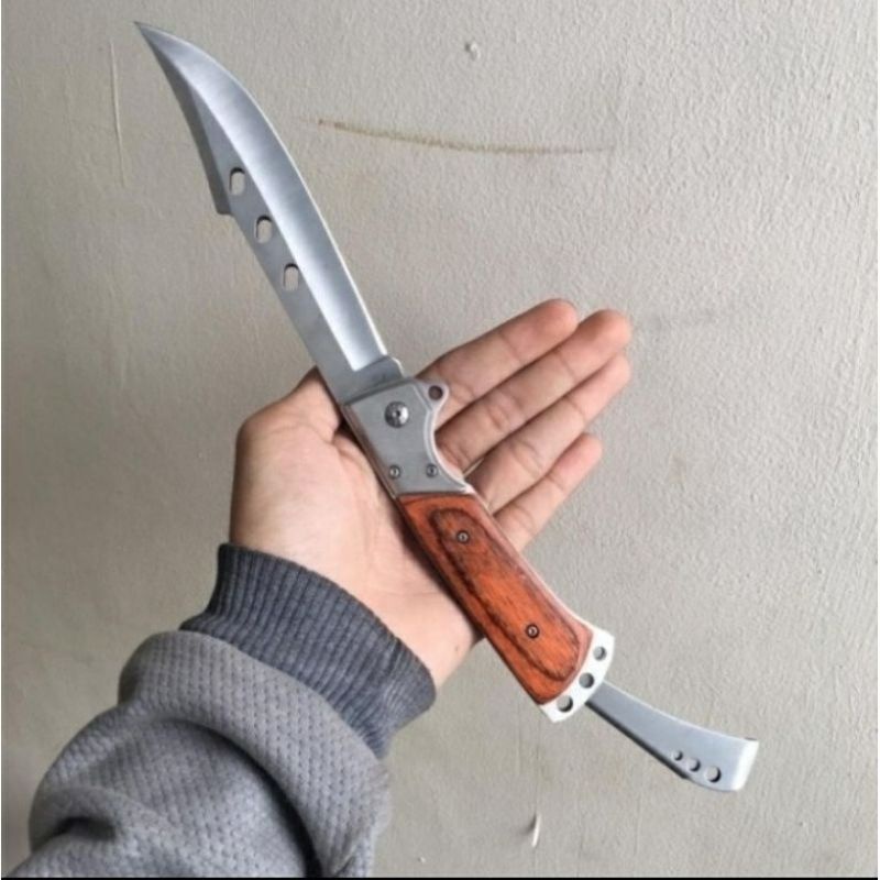 PISAU LIPAT USA AMERICA SURVIVAL KIT OUTDOOR BUSHCRAFT