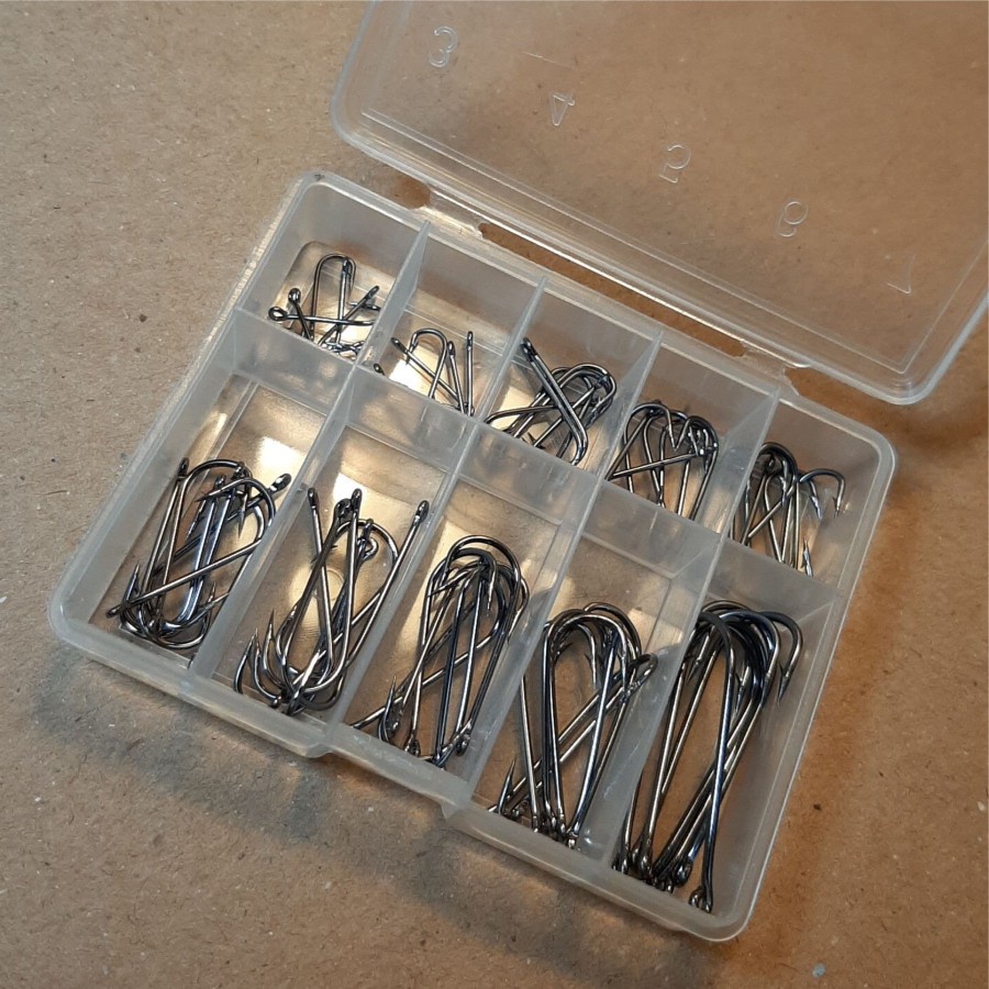 Mata Kail Pancing 70 dan 100 pcs 10 ukuran size no.3-12