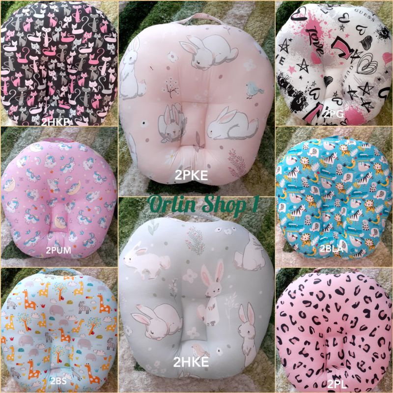 Sofa Bayi Pakai Resleting Dengan Tas Mika / Sofa Bayi Newborn / Bantal anti gumoh