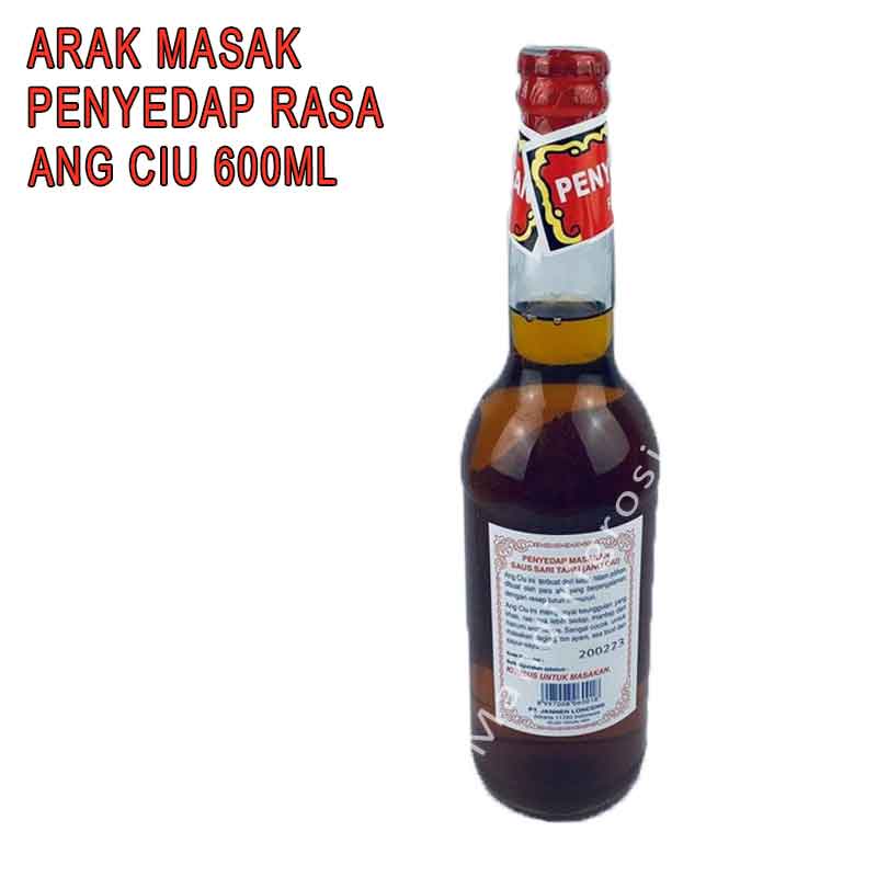 ANG CIU * ARAK MASAK * PENYEDAP RASA * 600ML