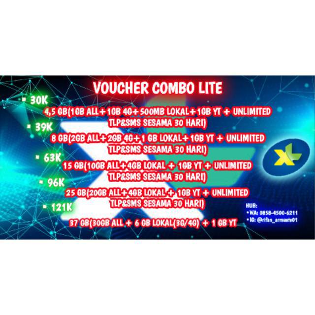 VOUCHER COMBO LITE XL