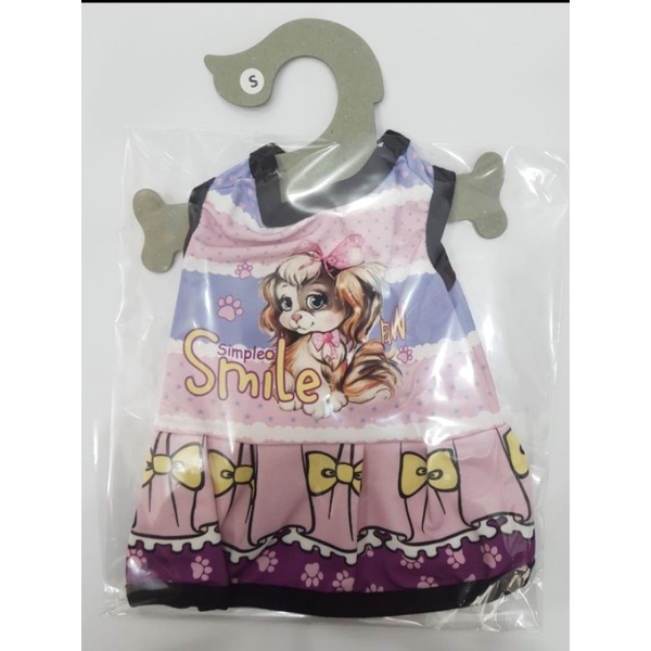 BAJU KAOS DRESS ANJING KUCING S