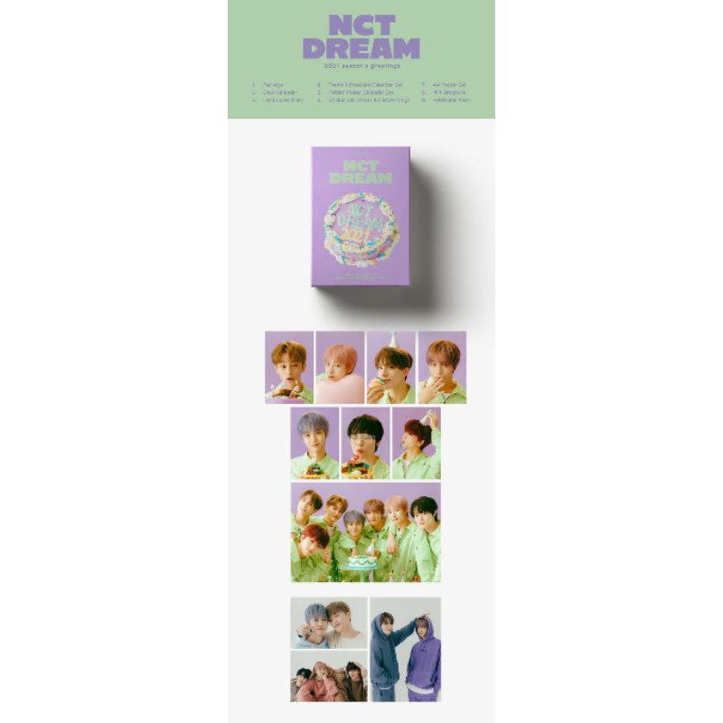 Ready Stock SEASON'S GREETING NCT DREAM (Ktown4u) baca deskripsi