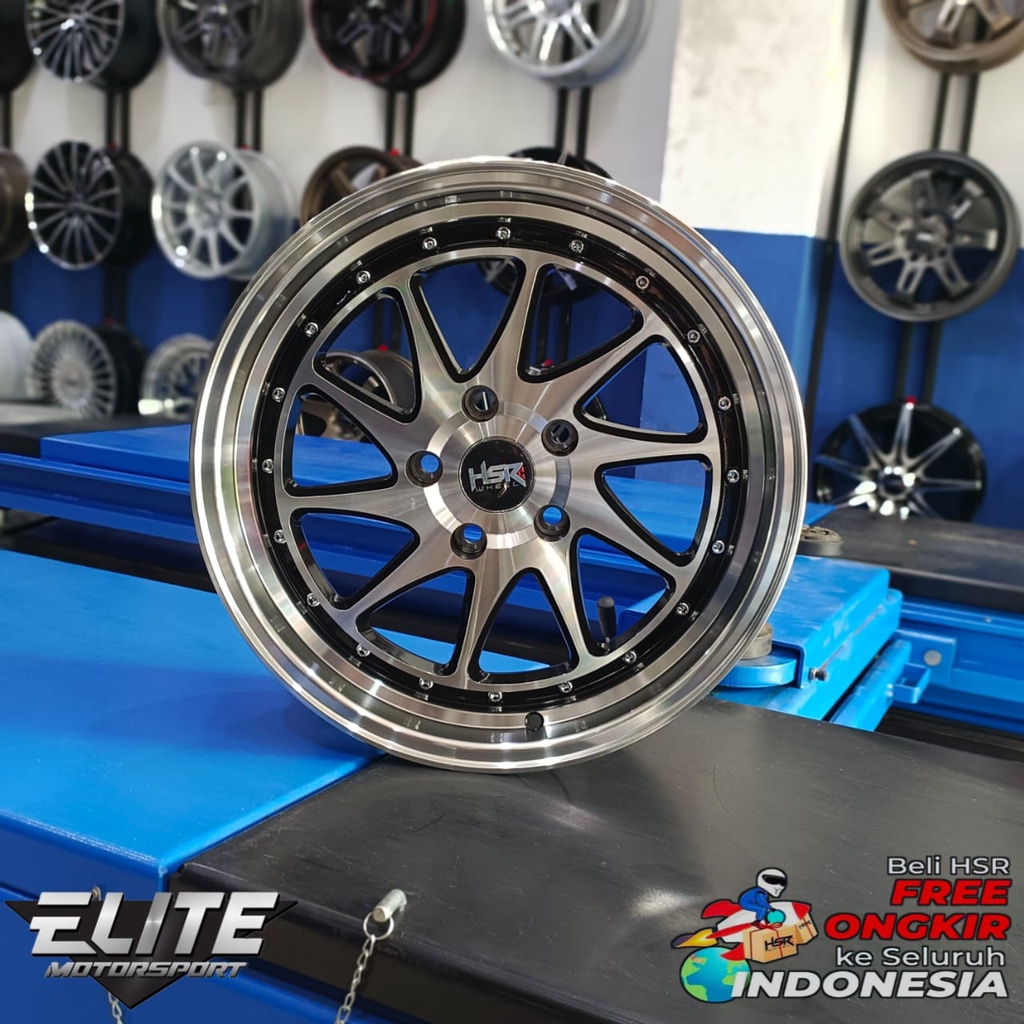 Velg Mobil Ertiga Innova BRV Granmax Apv Ring 17x8/9 Lubang 5x114 Velg HSR