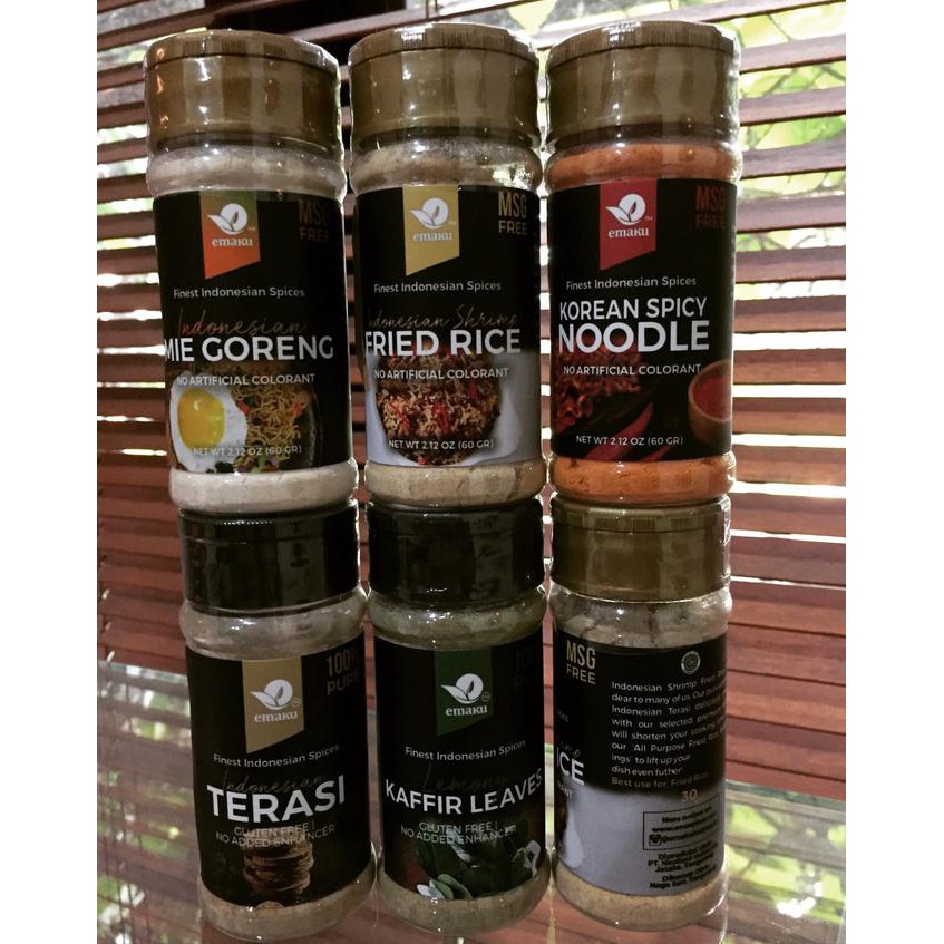 

EMAKU SEASONING BUMBU TABUR NON MSG HALAL MUI