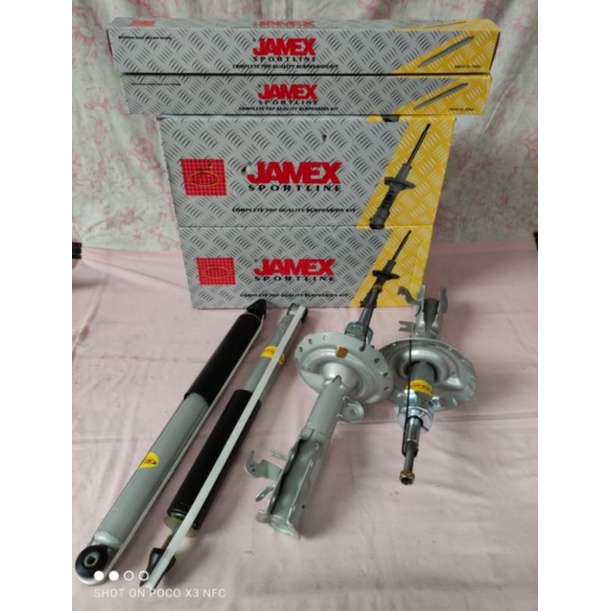SHOCK BREAKER JAMEX MOBIL HONDA JAZZ RS / NEW JAZZ DEPAN & BELAKANG