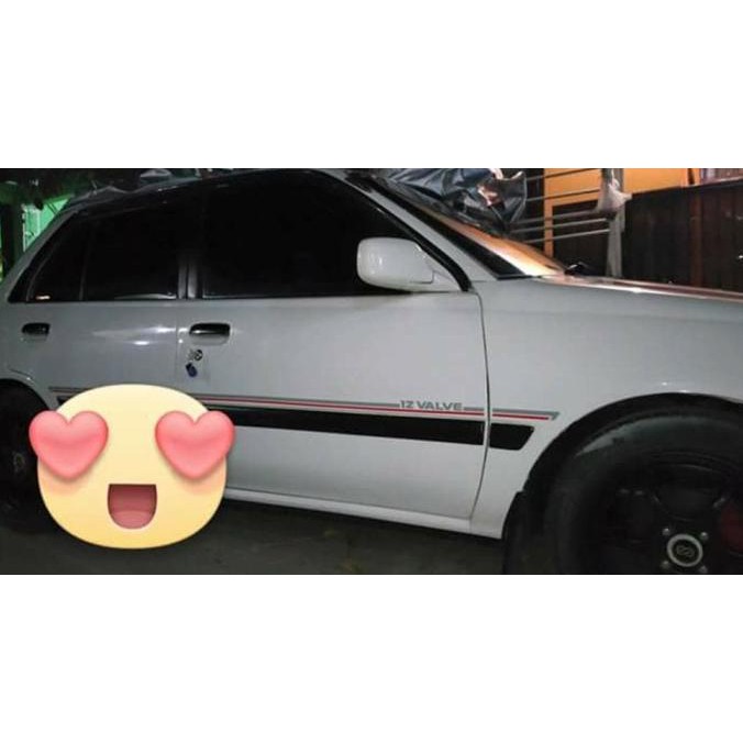 Stiker List Striping Starlet kapsul