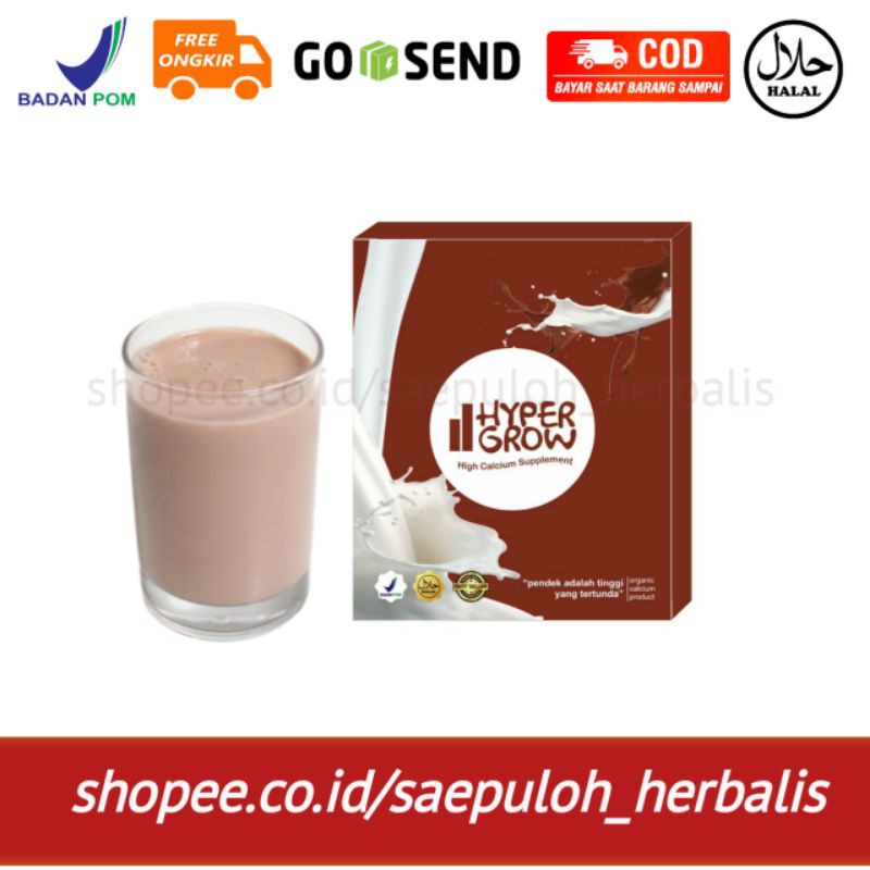 

HYPERGROW - OBAT PENINGGI BADAN SUSU PENINGGI BADAN ORIGINAL