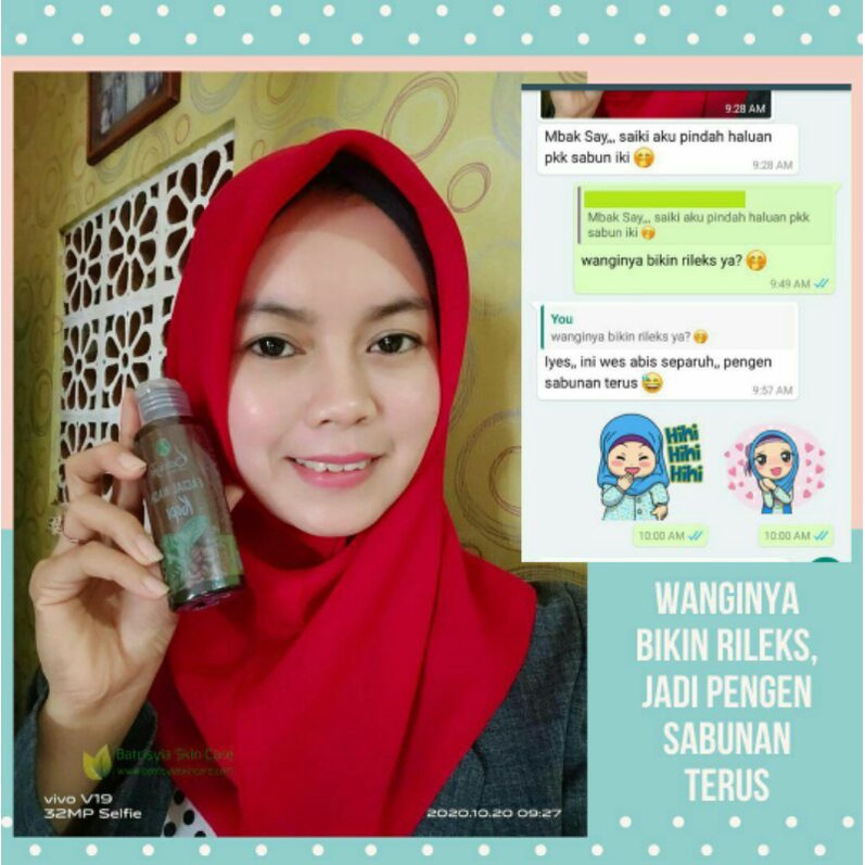 Facial wash batrisyia herbal 100ml 250ml sabun cuci muka untuk pembersih wajah berminyak berjerawat dan normal