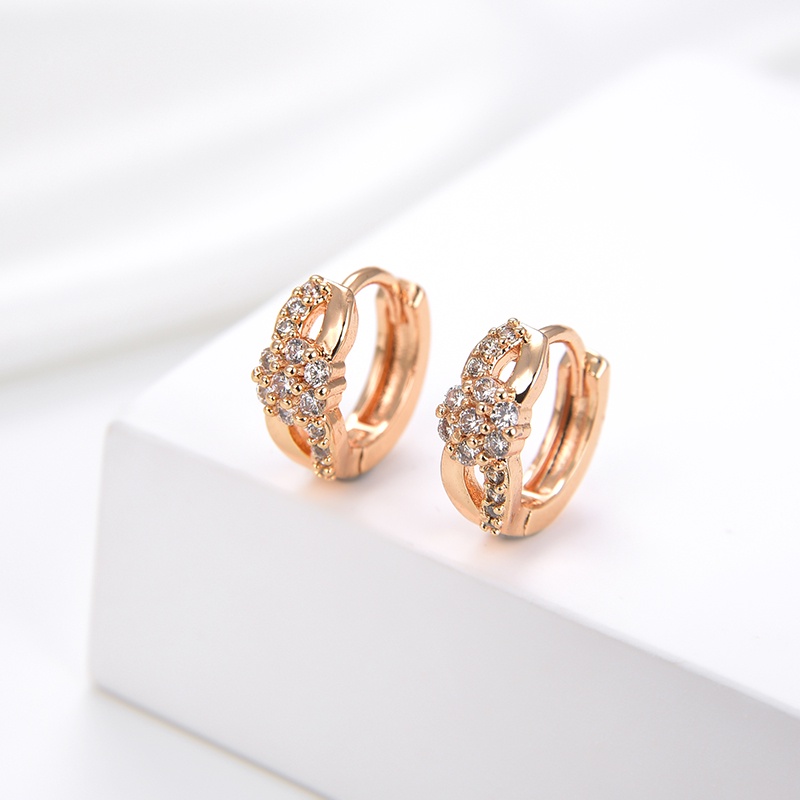 anting titanium wanita emas muda anti karat dewasa tusuk korea asli panjang dan luntur korea style selamanya dewasa 62e