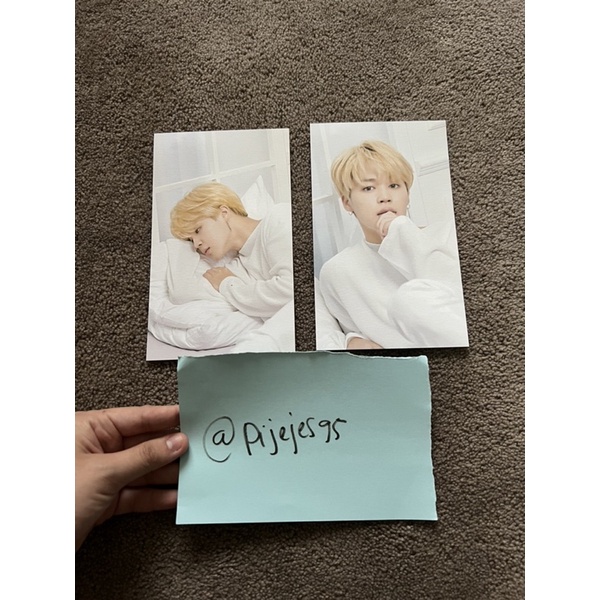 BTS X MEDIHEAL POSTCARD (Jimin & Jungkook & v set)