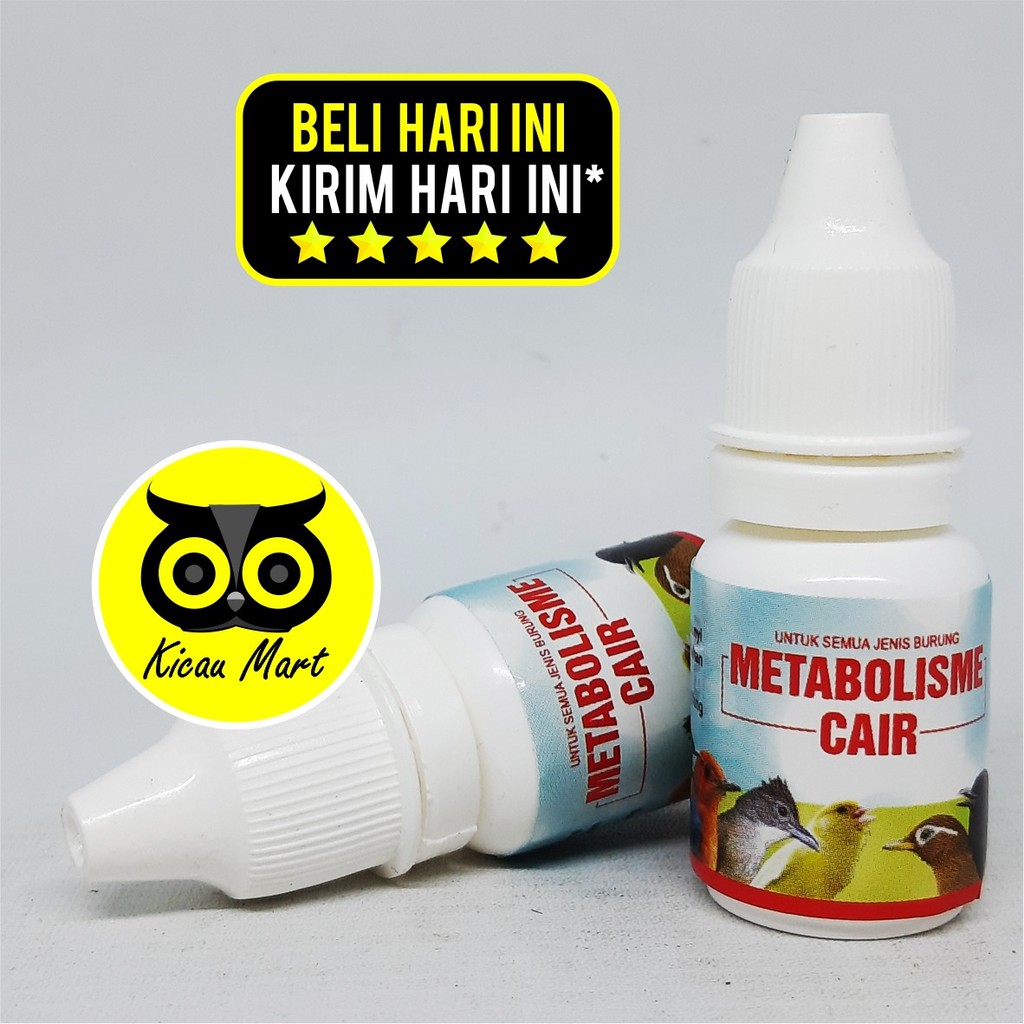 OBAT METABOLISME CAIR BURUNG MURAI KACER LOVEBIRD KENARI MABUNG NGURAK NYULAM GANTI BULU PBOBYNP1