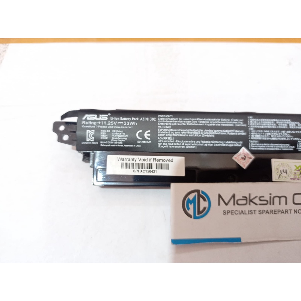 Batre Battery  Asus Vivobook X200Ca X 200Ma F200Ca New Premium