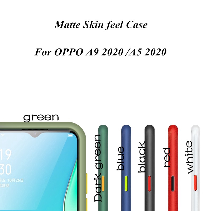 Kasing Hardcase Matte Anti Jatuh Untuk Oppo X2 Pro 5 5s R1 X C2 Oppo A5 A9 2020 A5S A8 Oppo F11 F9 C2S Reno2 2f