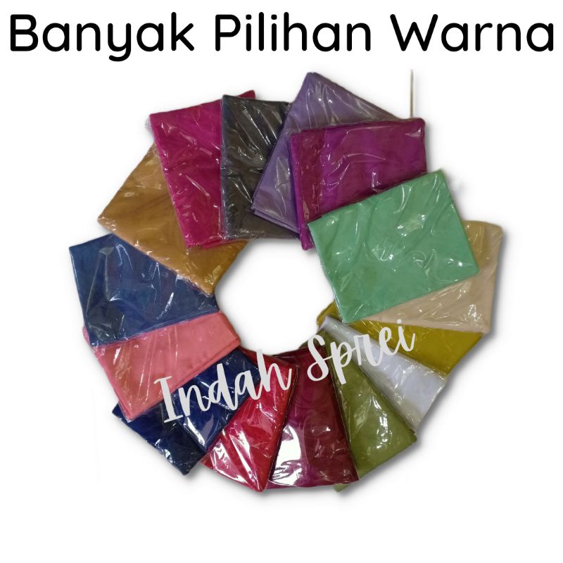 Sarung Bantal Guling Polos Embos Premium Sarban 45x60 Sargul 33x90 Katun Murah !! Sarban Homemade