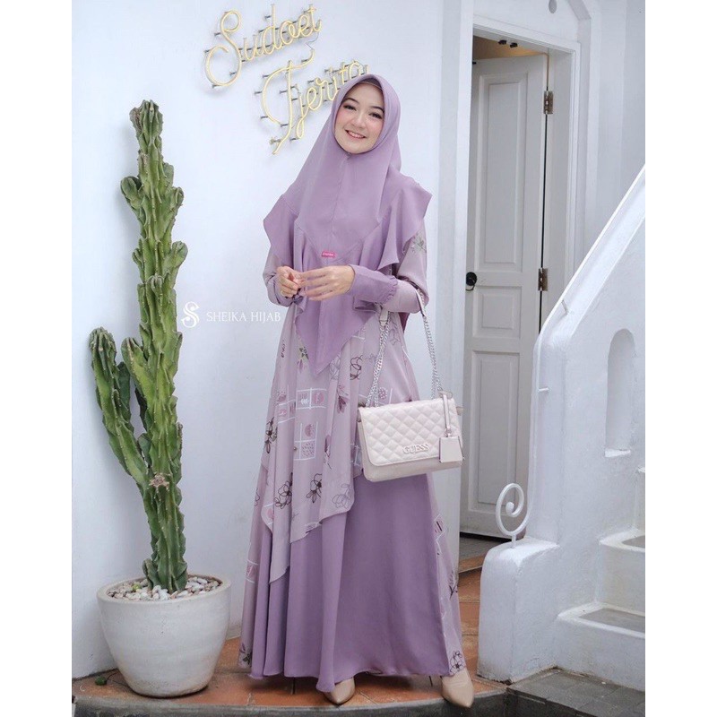 DARIENNE dress by sheika hijab (Lavender S)