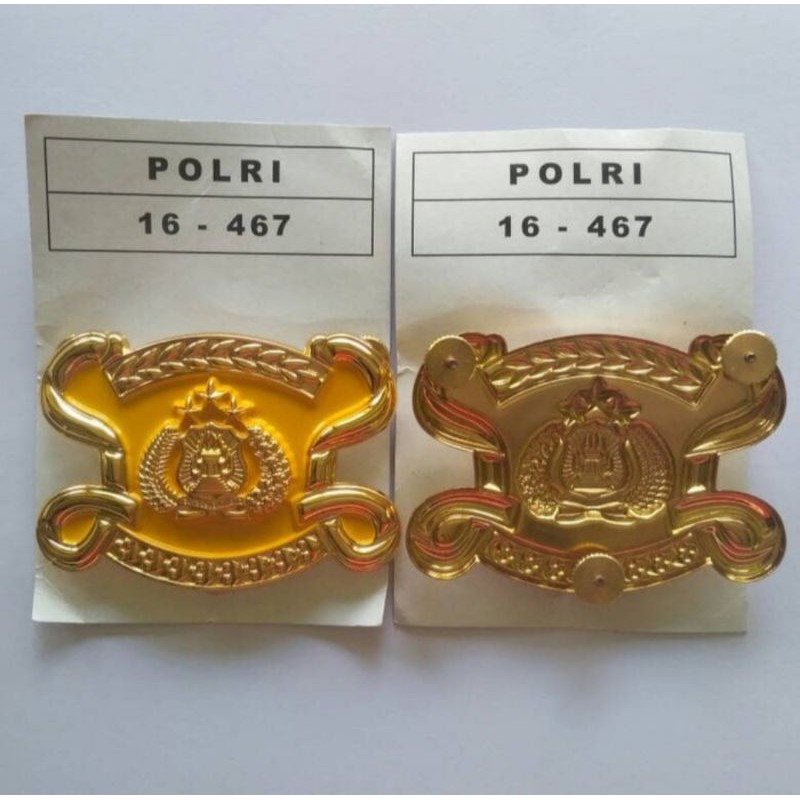 EMBLEM SABHARA JATAH POLRI ORIGINAL