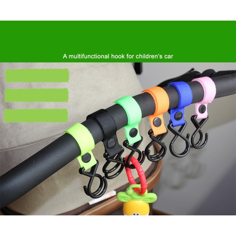 Hook Gantungan Barang di Stroller - Gantungan Stroller