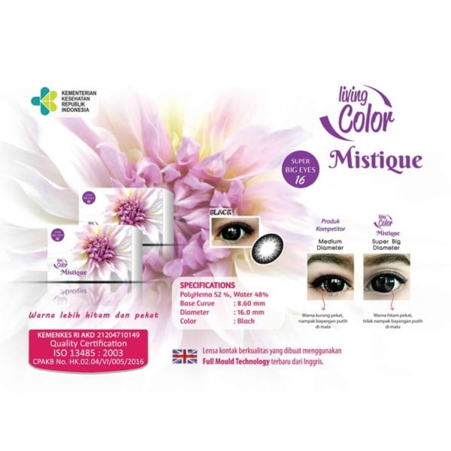 LIVING COLOR MISTIQUE 16.00mm