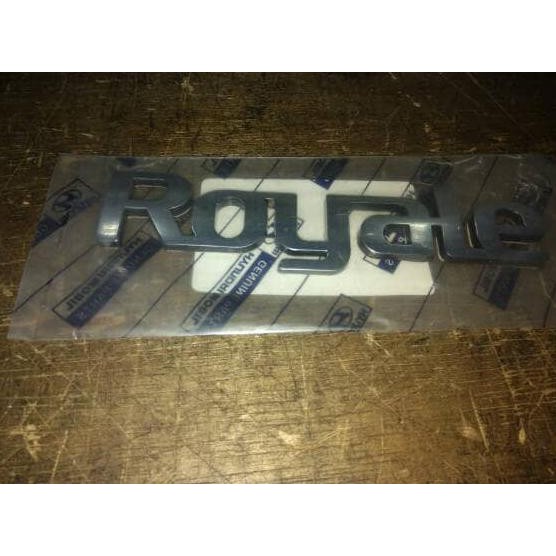 Emblem hyundai h1 Royale