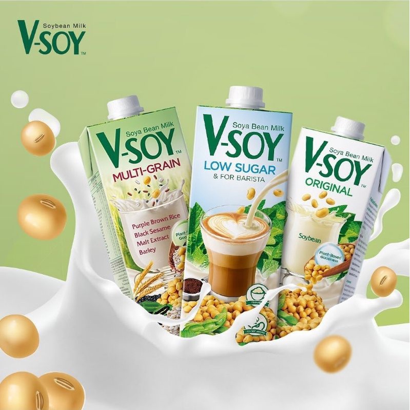 Vsoy Barista UHT Soy Milk 1Liter