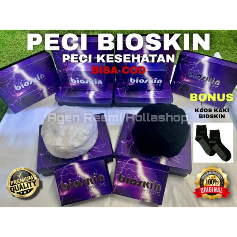 TERBARU dan TERLARIS  PECI BIOSKIN Peci Kesehatan Asli dari KOREA dijamin RESMI dan ORIGINAL 100 %
