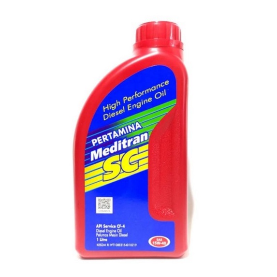 Oli Pertamina Meditran SC Diesel 1L Original