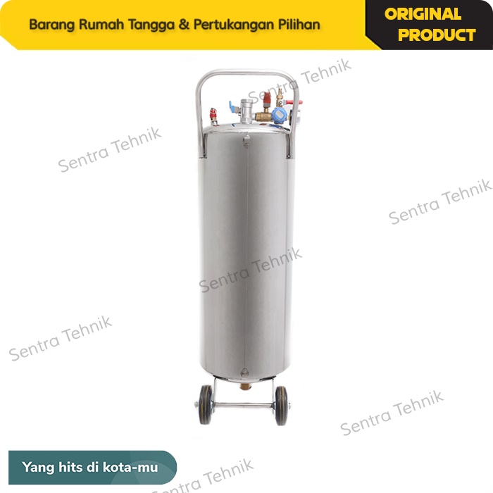 Tabung Snow Wash Tabung Salju 40 Ltr EAGLE Stainless Steel 304 Cuci Motor Mobil