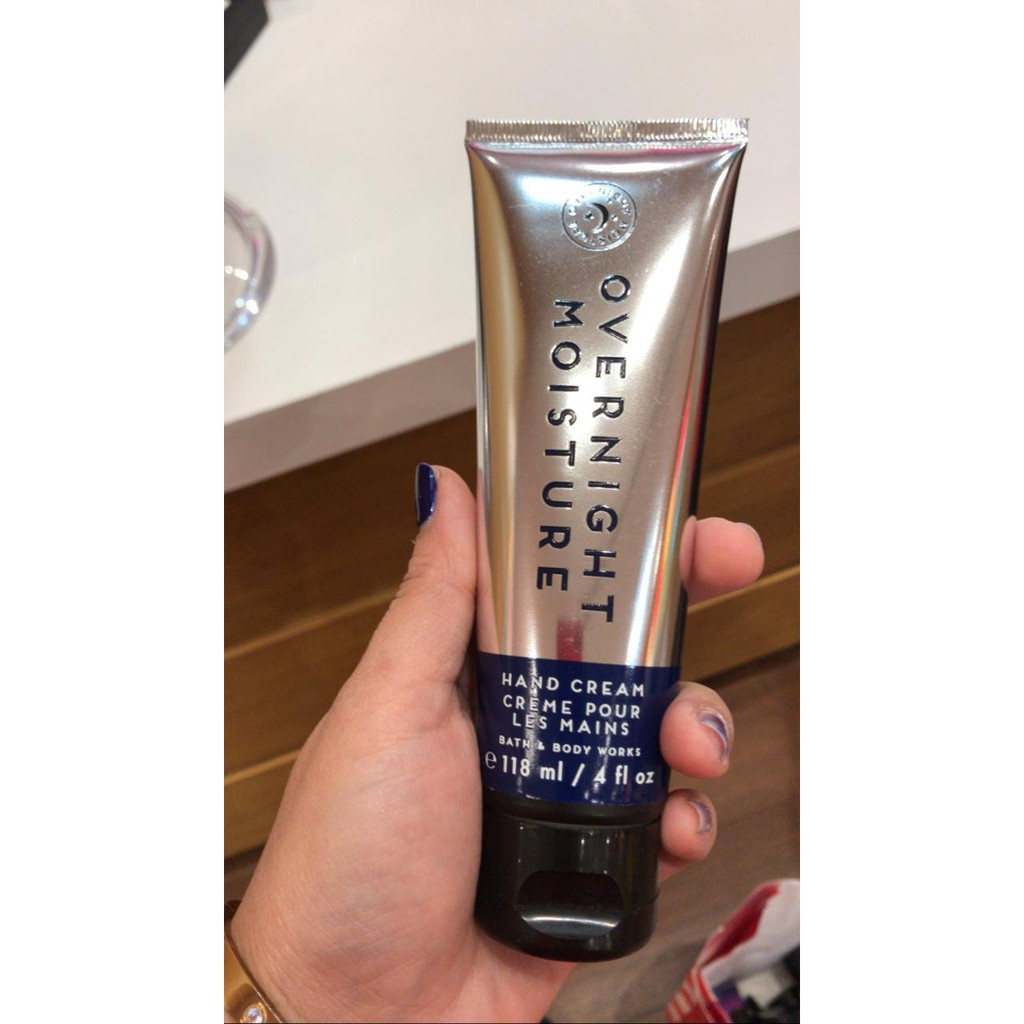 bath and body works overnight moisture hand cream