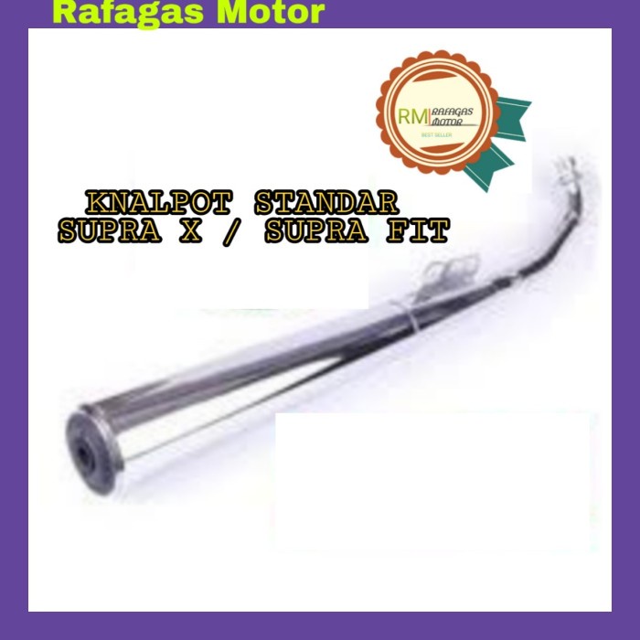 Knalpot Standar Honda Supra X Lama / Supra Fit Lama