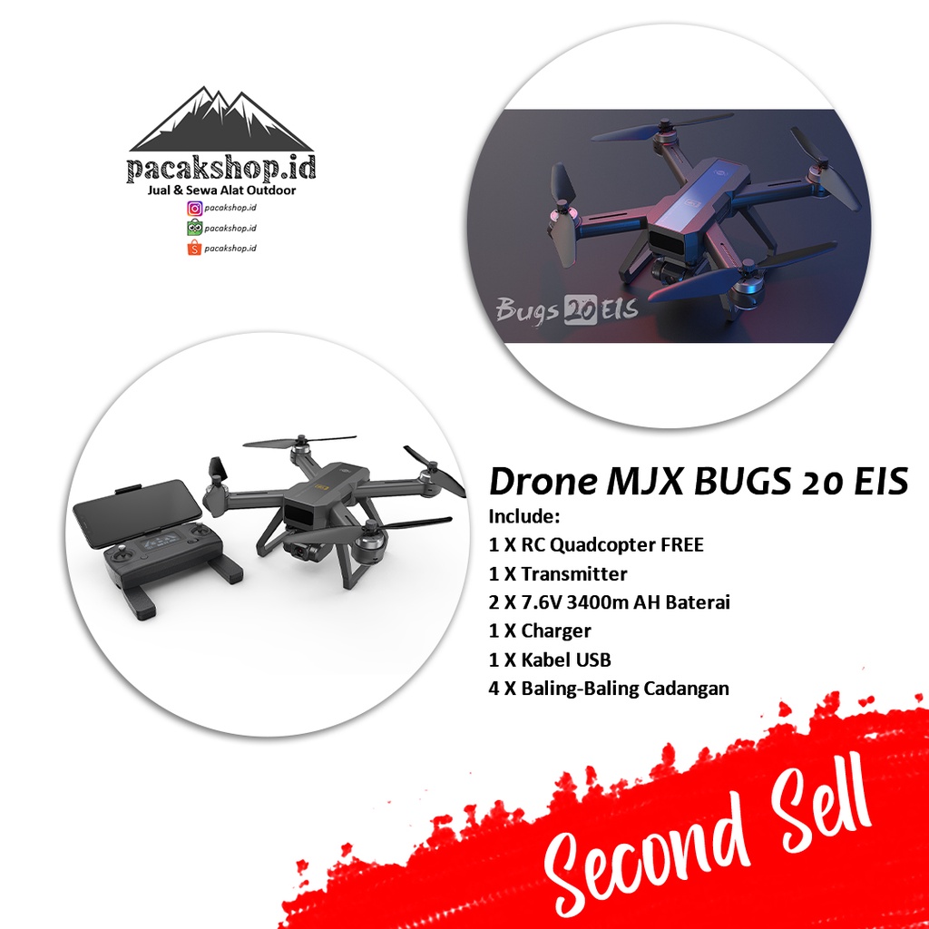 Drone MJX BUGS 20 EIS (Second Item)